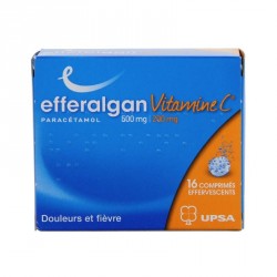 Efferalganvitamine C 500mg/200mg 16 comprimés effervescents