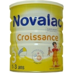 Novalac lait croissance 3ème âge 1 à 3 ans 800g