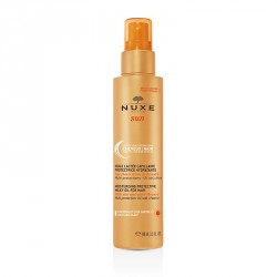 Nuxe sun huile lactée capillaire protectrice hydratante 100ml
