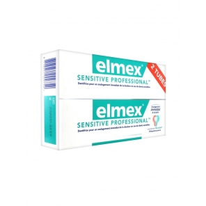 Elmex Sensitive Professional Dentifrice Lot de 2 x 75 ml