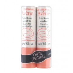 Avène soin lèvres sensibles lot de 2x4g