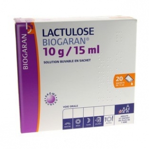 Lactulose Biogaran 10g/15ml 20 Sachets