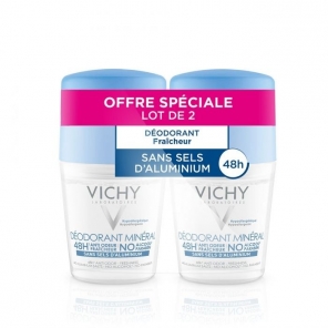 Vichy déodorant minéral roll-on peaux sensibles 50ml