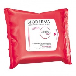 Bioderma Créaline H2O lingettes dermatologiques x25