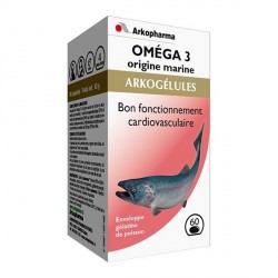 Arkopharma Arkogelules Omega 3 Origine Marine 60 capsules