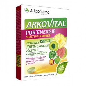 Arkopharma arkovital pur'énergie 30 comprimés