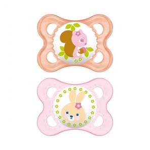Mam original 2 sucettes silicone 1er âge 0-6 mois