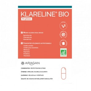 Aragan klareline bio tonus complément alimentaire 60 gélules