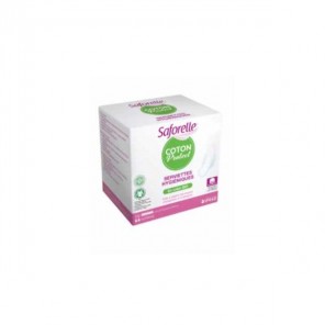 Saforelle coton protect 10 serviettes hygiénique