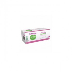 Saforelle coton protect 16 tampons avec applicateurs